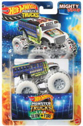 Mattel Hot Wheels Monster Trucks: Glow-n-Fire Live mașinuță 1/64 - Mattel (JCH47)