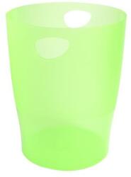 Exacompta Papírkosár, 15 l, PP, EXACOMPTA "Linicolor", almazöld (EX45397D)