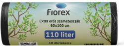 Fiorex Packaging Szemeteszsák extra erős, 110 literes 600x1000x0, 025 mm - 10 db/tekercs