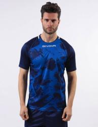 Givova SHIRT ART INTERLOCK M/C dressz azúrkék-kék 4XS