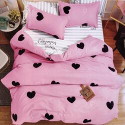 idealisotthon Szívecskés 7 részes ágynemű - rózsaszín (IO-SY-BL-HTS-7-PK)
