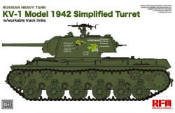 Rye Field Model KV-1 Model 1942 Simplified Turret 1: 35 (5041)