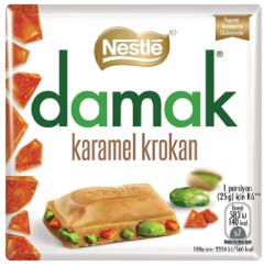 Nestlé Damak - Karamellás Pisztáciás Csokoládé 60g