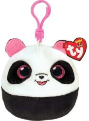 Meteor CEE Ty Squishy Beanies plüss figura BAMBOO Clip 8, 5 cm panda (TY 39571)