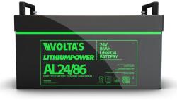 Volta's Voltas 25.6V 86Ah LiFePO4 lítium-vasfoszfát akkumulátor 407*175*228