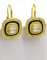 Sogno Dorato ezüst fülbevaló - 18 mm (arany) (2025090307)