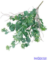  Műzöld csokor 40cm 3379 - Hamvas Zöld