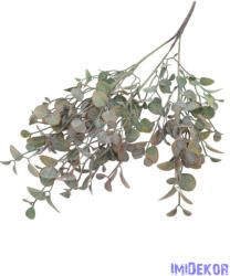  Hosszúkás kerekded műzöld csokor 55cm 3114 - Antik Zöld