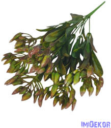  Bimbós műzöld csokor 32cm 3111 - Barna