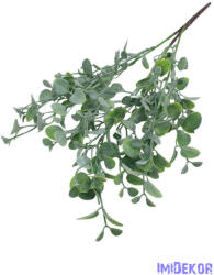  Hosszúkás kerekded műzöld csokor 55cm 3114 - Hamvas