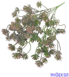  Műzöld díszítő csokor 37cm 3112 - Barna