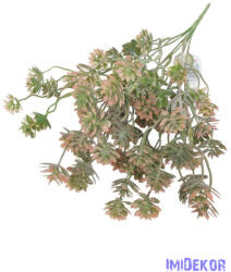 Műzöld díszítő csokor 37cm 3112 - Barack