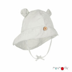 ManyMonths Pălărie ajustabilă ManyMonths Teddy Bear cânepă și bumbac - Natural