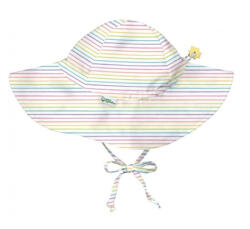 Green Sprouts by Iplay Pălărie ajustabila Green Sprouts by iPlay SPF 50+ - Rainbow Pinstripe