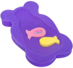 New Baby Hab alátét maxi New Baby BASIC medve lila