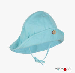 ManyMonths Pălărie ajustabilă ManyMonths Original cânepă si bumbac - Angel Turquoise