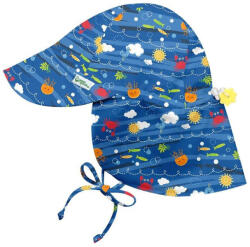 Green Sprouts by Iplay Pălărie ajustabila Green Sprouts by iPlay SPF 50+ - Flap Royal Blue Sea Friends
