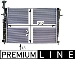 MAHLE Radiator, racire motor MAHLE BEHR *** PREMIUM LINE *** CR 1333 000P (CR 1333 000P)