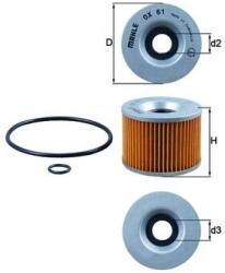 MAHLE Filtru ulei MAHLE OX 61D (OX 61D)