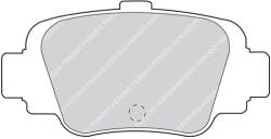 FERODO set placute frana, frana disc FERODO PREMIER FDB992 (FDB992)
