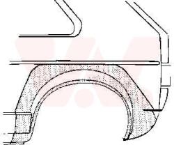 VAN WEZEL Panou lateral VAN WEZEL 5810.46 (5810.46)