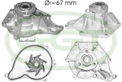 GGT Pompă de apă, răcire motor GGT PA12538 (PA12538)