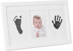 Jane Kit rama foto tripla, Jane, Cu cerneala pentru manuta si piciorus, Non-toxic, White (8420421091555)
