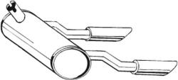 BOSAL Toba esapament finala BOSAL 185-582 (185-582)