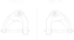 CTR Brat, suspensie roata CTR CQ0117L (CQ0117L) - automobilus