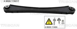 TRISCAN Brat, suspensie roata TRISCAN 8500 115017 (8500 115017) - automobilus