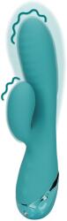 Loveline Vibrator gonflabil cu iepure - Peacock Blue Vibrator