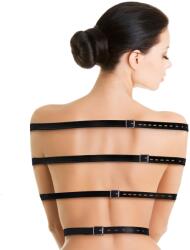 Ouch! Curele pentru bondage pentru tot corpul - Negru
