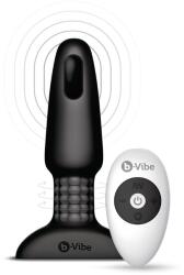 b-Vibe Rimming Plug 2 negru Vibrator