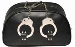 XR Brands Bondage Travel Bag With Handcuffs - Black