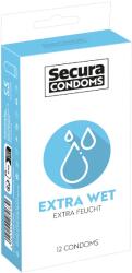 Secura Extra Wet - prezervative extra lubrifiate (12 buc)