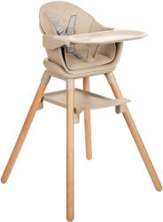 KikkaBoo Стол за хранене 6в1 Woody Beige 2024