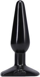 Doc Johnson Butt plug clasic - mediu - negru
