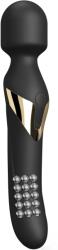 Sexy Elephant Cap de masaj 2 în 1 Dual Orgasms Gold (23, 5 cm) Vibrator