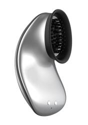 Innovation Twitch - Jucărie cu aspirație și vibrație handsfree Silver Vibrator