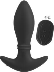 Anos Inele care se mișcă Plug anal cu telecomandă