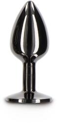 TABOOM Bondage Essentials Butt Plug With Diamond Jewel S Black