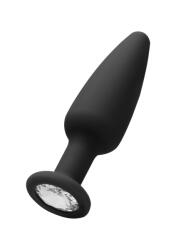 Ouch! Plug anal cu diamant în formă de con