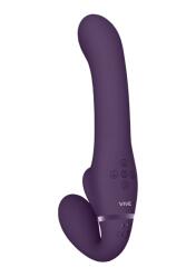 VIVE Ai - Vibrație Dublă cu Air Wave Gâdilitor Strap-on Fără Bandă Vibrator