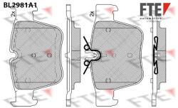 FTE set placute frana, frana disc FTE 9011227 (9011227)