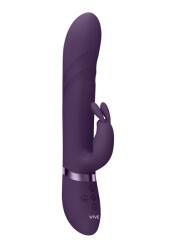 VIVE Vibrator cu bile rotative Nari, punctul G, iepuraș - mov Vibrator