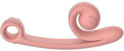 Snail Vibe Vibrator din silicon Snail Vibe Curve cu clitoris (24 cm) Vibrator