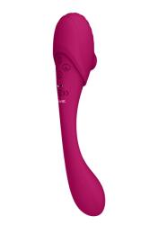 VIVE Mirai - Vibrator flexibil cu undă dublă de puls și aer Vibrator