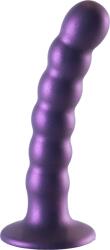 Ouch! Metallico Beaded Anal Ball Dildo (13, 8 cm), violet Dildo