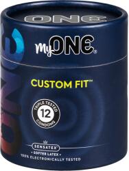 MyONE Single: Custom Fit, size 55H, 12 condoms