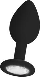 Ouch! Dop anal cu ornament de diamant - Regular